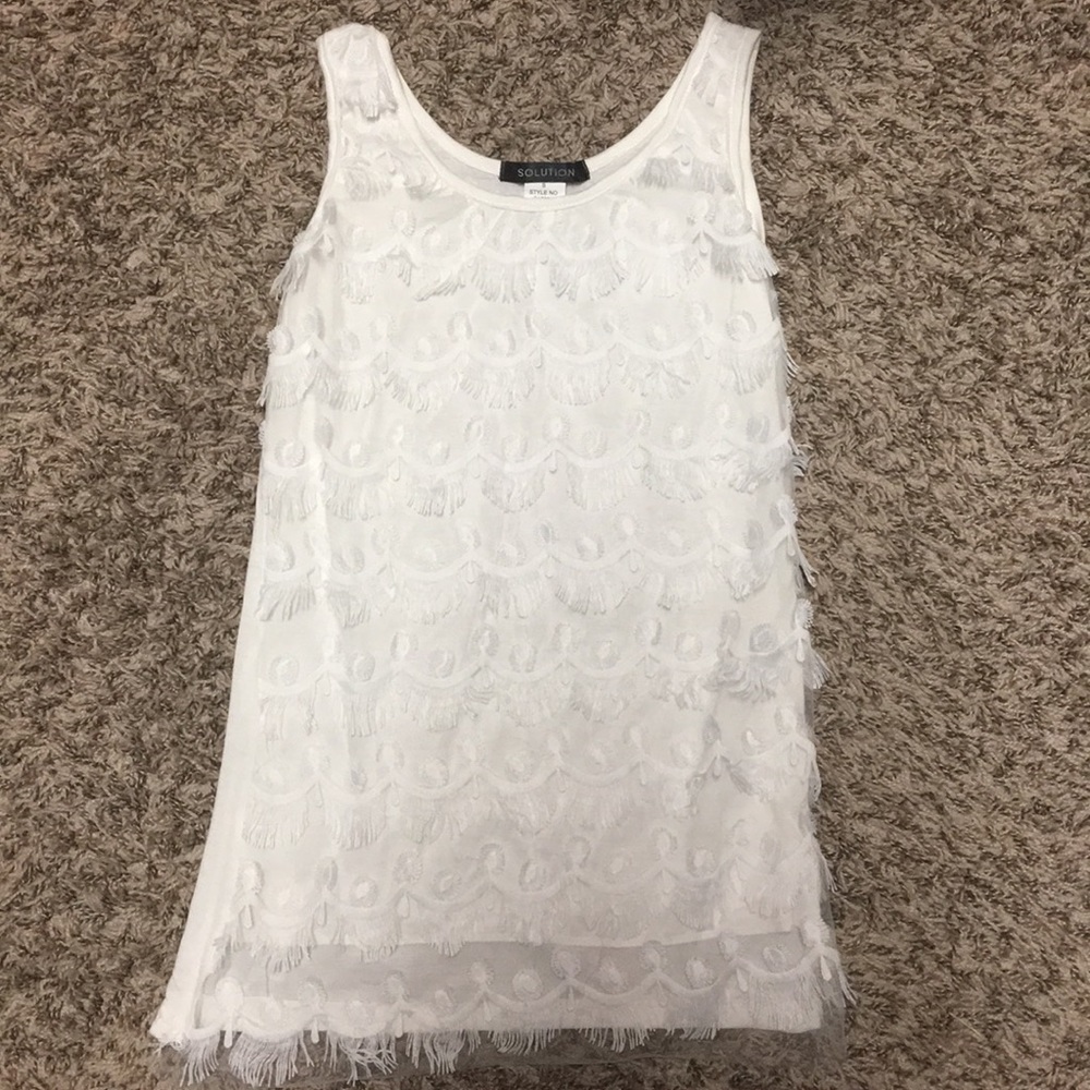 White Tank Top